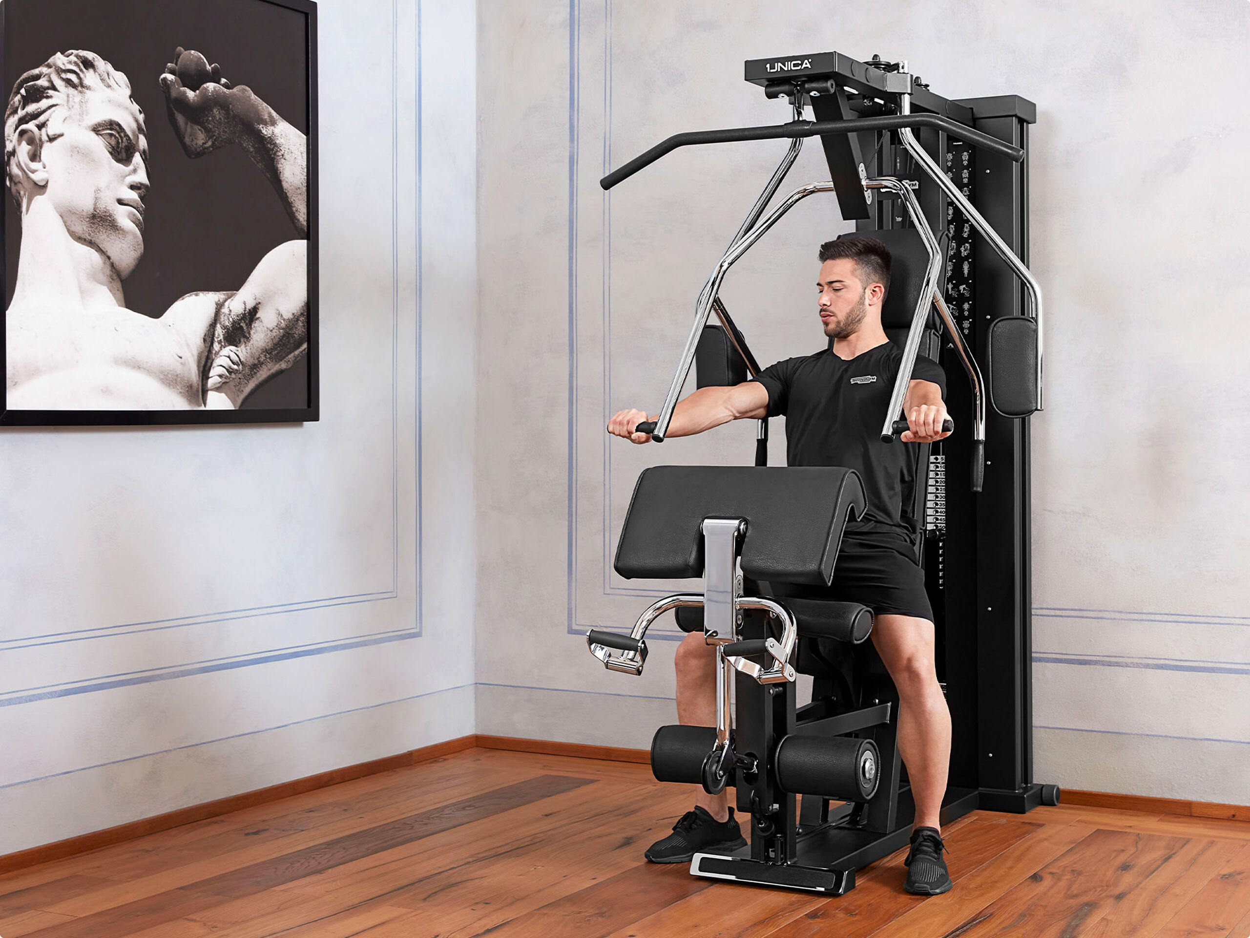 Et komplett multigym på 1,5 kvadratmeter