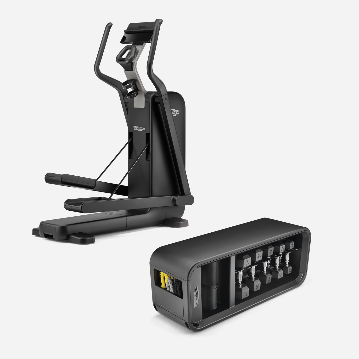 Technogym Elliptical + Technogym Bench